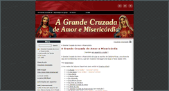 Desktop Screenshot of grandecruzada.leiame.net