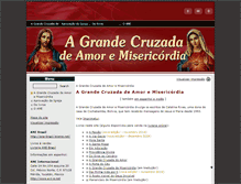 Tablet Screenshot of grandecruzada.leiame.net