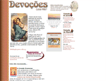 Tablet Screenshot of devocoes.leiame.net